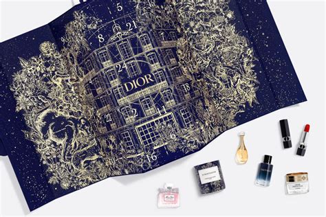 calendrier dior 2022|dior christmas gift set.